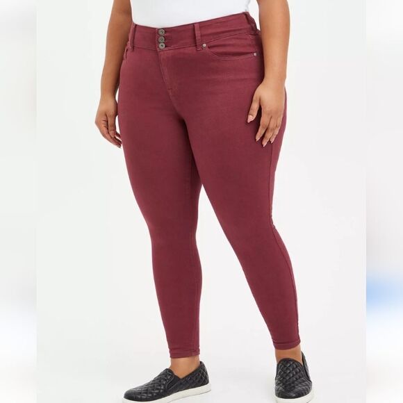 TORRID super Soft Jegging in Cognac - Picture 13 of 14